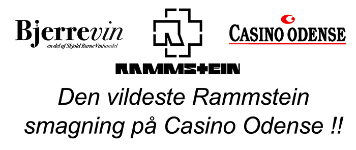 Rammstein smagning på Casino Odense