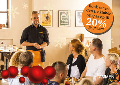 Restaurant Flammen julefrokost Odense