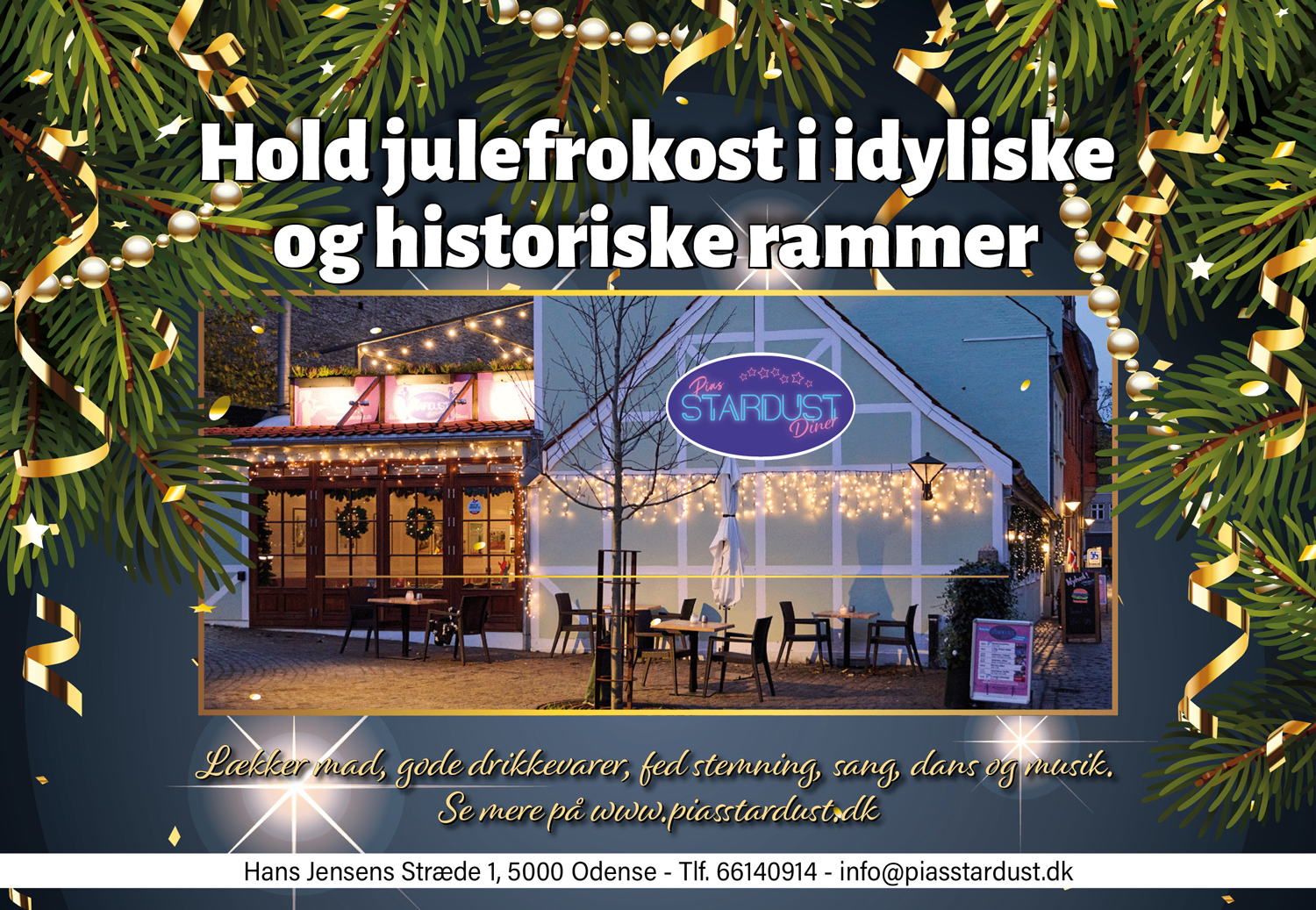 Julefrokost Pias Stardust Odense