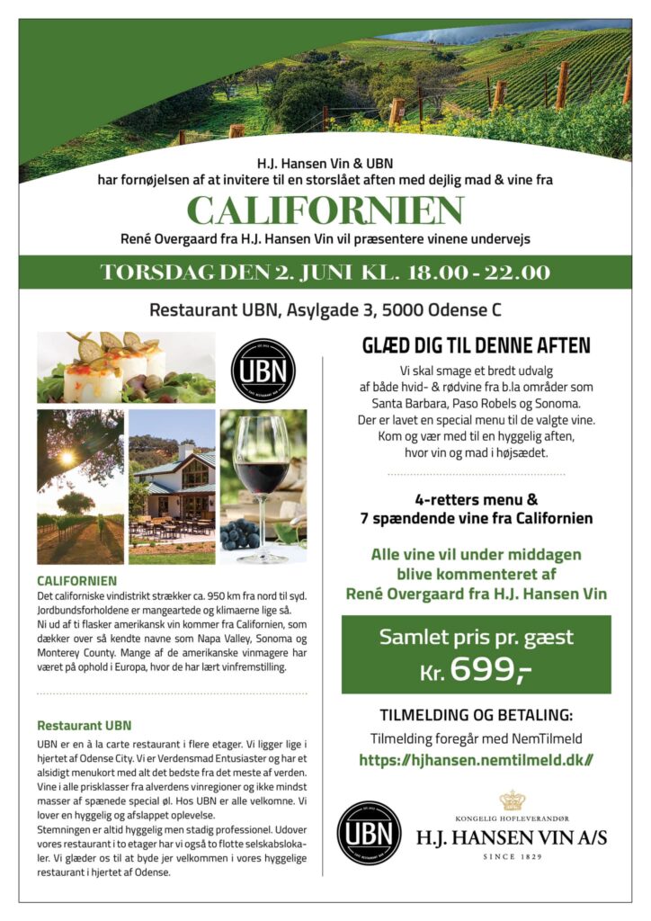 Winemakers - mad & vine fra Californien 