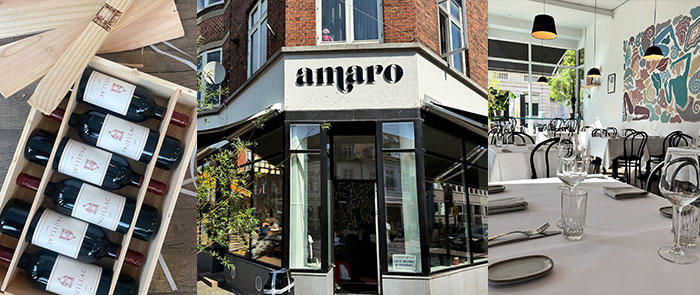 Ugens Spisested – Amaro – Vinbistro