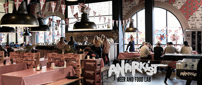 Ugens Spisested – Anarkist  Beer & Food Lab