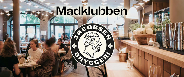 Pressemeddelelse: Madklubben lancerer øl i samarbejde med Jacobsen – kom og smag!