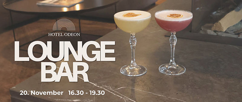 Julen flytter ind i Hotel Odeons fredagslounge med livemusik og julecocktails