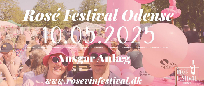 Rosé Festival Odense er tilbage: Over 80% af billetterne er allerede solgt!