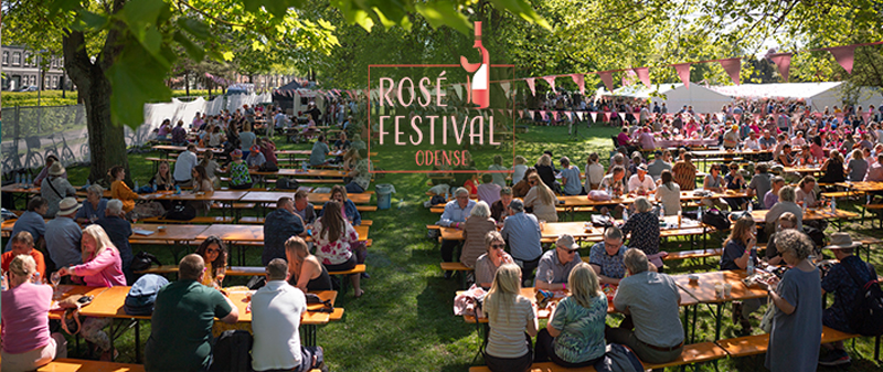 Sidste chance for billetter til Rosé Festival Odense!