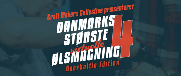 Danmarks største virtuelle ølsmagning